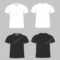 Blank T Shirt Template Front And Back | Blank T Shirt With Blank Tee Shirt Template