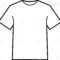 Blank T Shirt Template Vector With Regard To Blank Tee Shirt Template