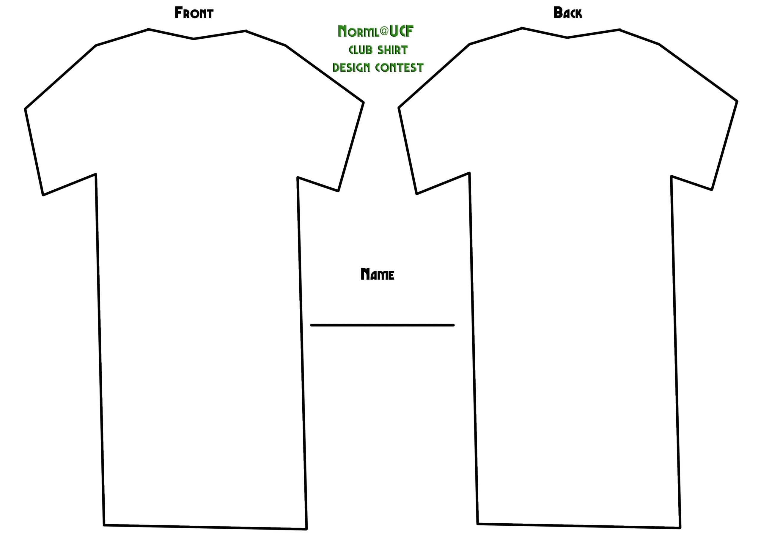 Blank T Shirt Worksheet | Printable Worksheets And Throughout Printable Blank Tshirt Template