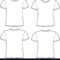 Blank T Shirts Template Intended For Blank T Shirt Outline Template