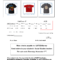 Blank Tshirt Order Form | Templates At Allbusinesstemplates Throughout Blank T Shirt Order Form Template