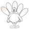 Blank Turkey Template – Dalep.midnightpig.co Pertaining To Blank Turkey Template