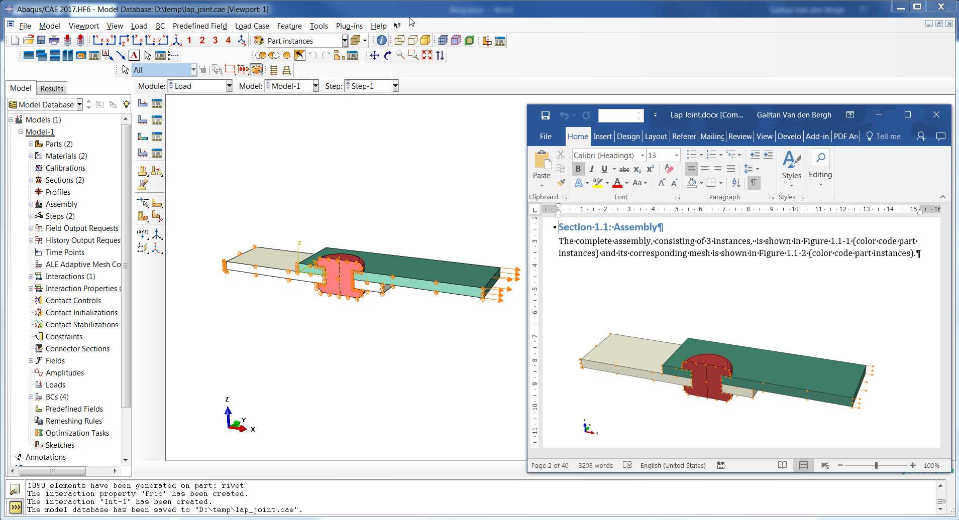 Blog Abaqus Qa Report Generator - Abaqus/cae Microsoft Word pertaining to Fea Report Template Blog Abaqus Qa Report Generator – Abaqus/cae Microsoft Word Pertaining To Fea Report Template