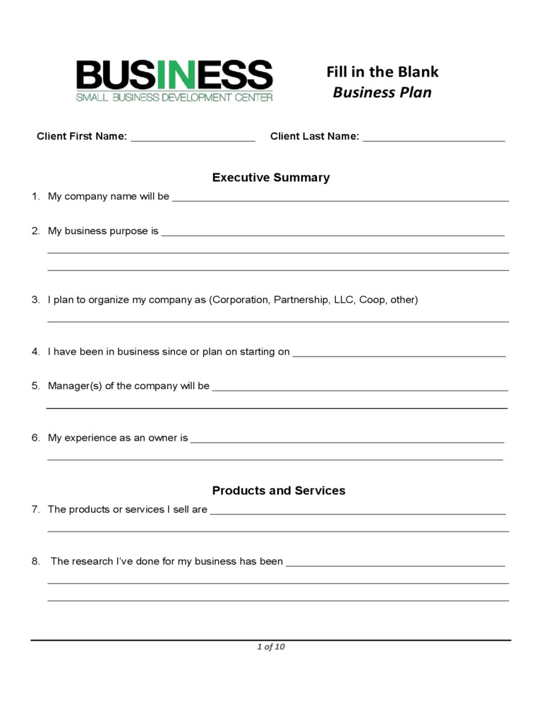 Business Plan Template Pdf – Superastuces.co Within Business Plan Template Free Word Document