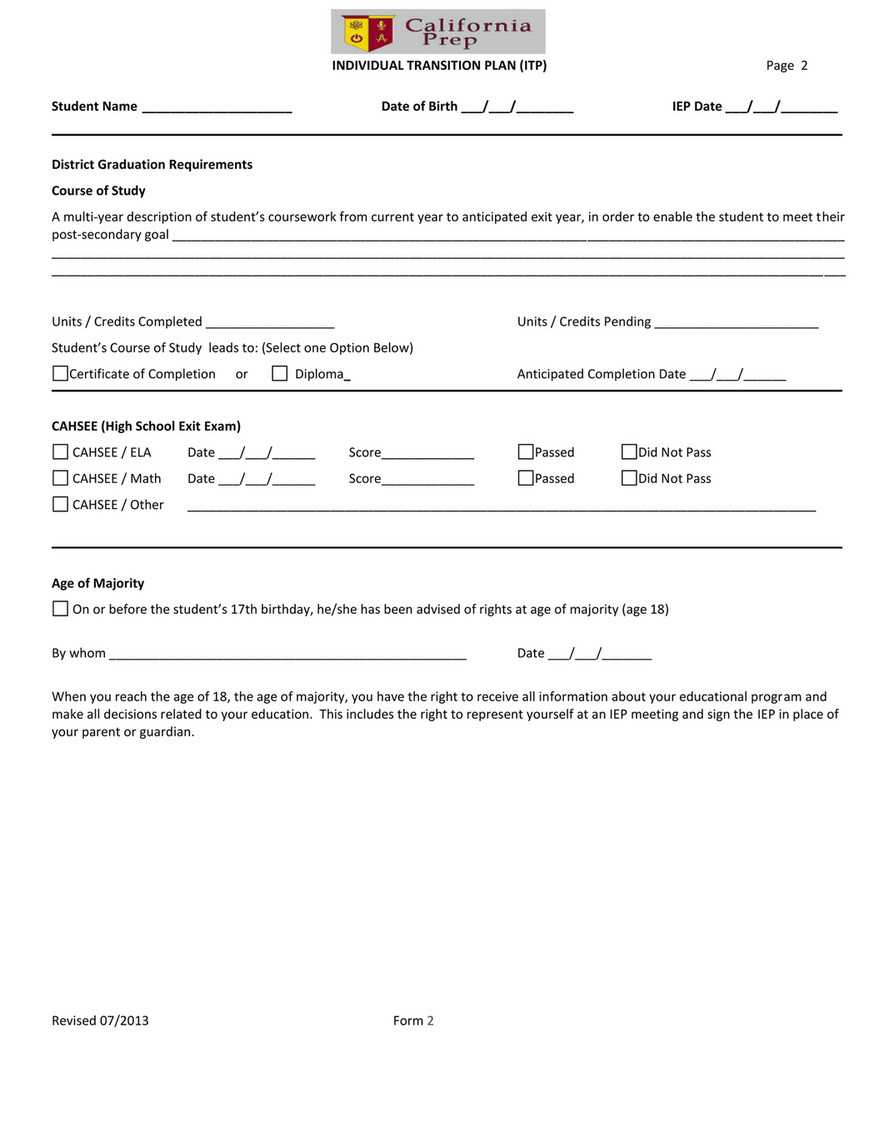 California Prep - Calprep Blank Iep Docs - Page 4 - Created in Blank Iep Template California Prep – Calprep Blank Iep Docs – Page 4 – Created In Blank Iep Template