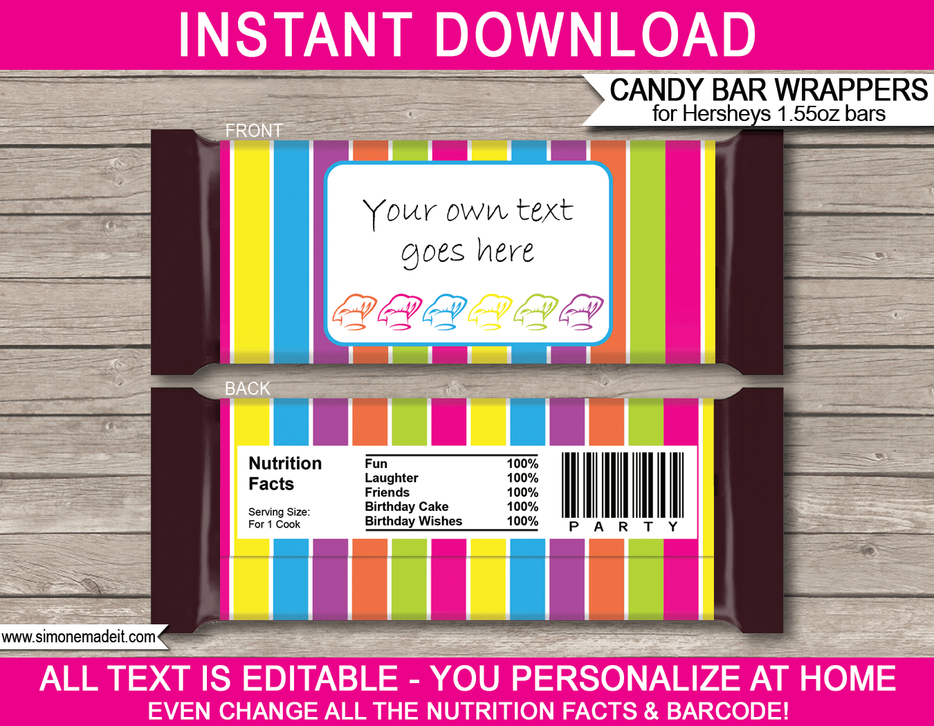 Candy Bar Wrapper Template For Mac - Ameasysite For Candy Bar Wrapper Template For Word