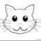Cat Face Template – Calep.midnightpig.co Intended For Blank Face Template Preschool