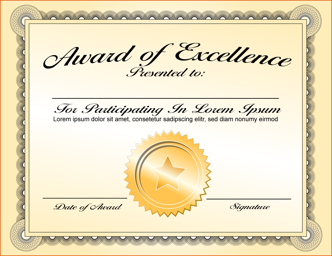 Certificate Template Award | Safebest.xyz With Regard To Birth Certificate Template For Microsoft Word