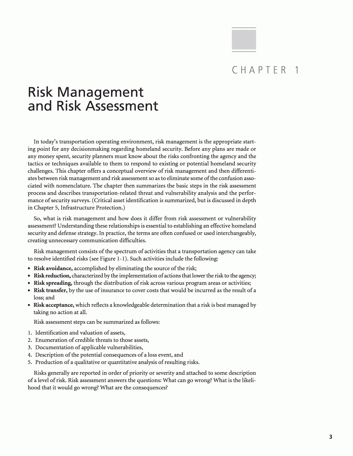 Chapter 1 – Risk Management And Risk Assessment | Security Within Physical Security Risk Assessment Report Template