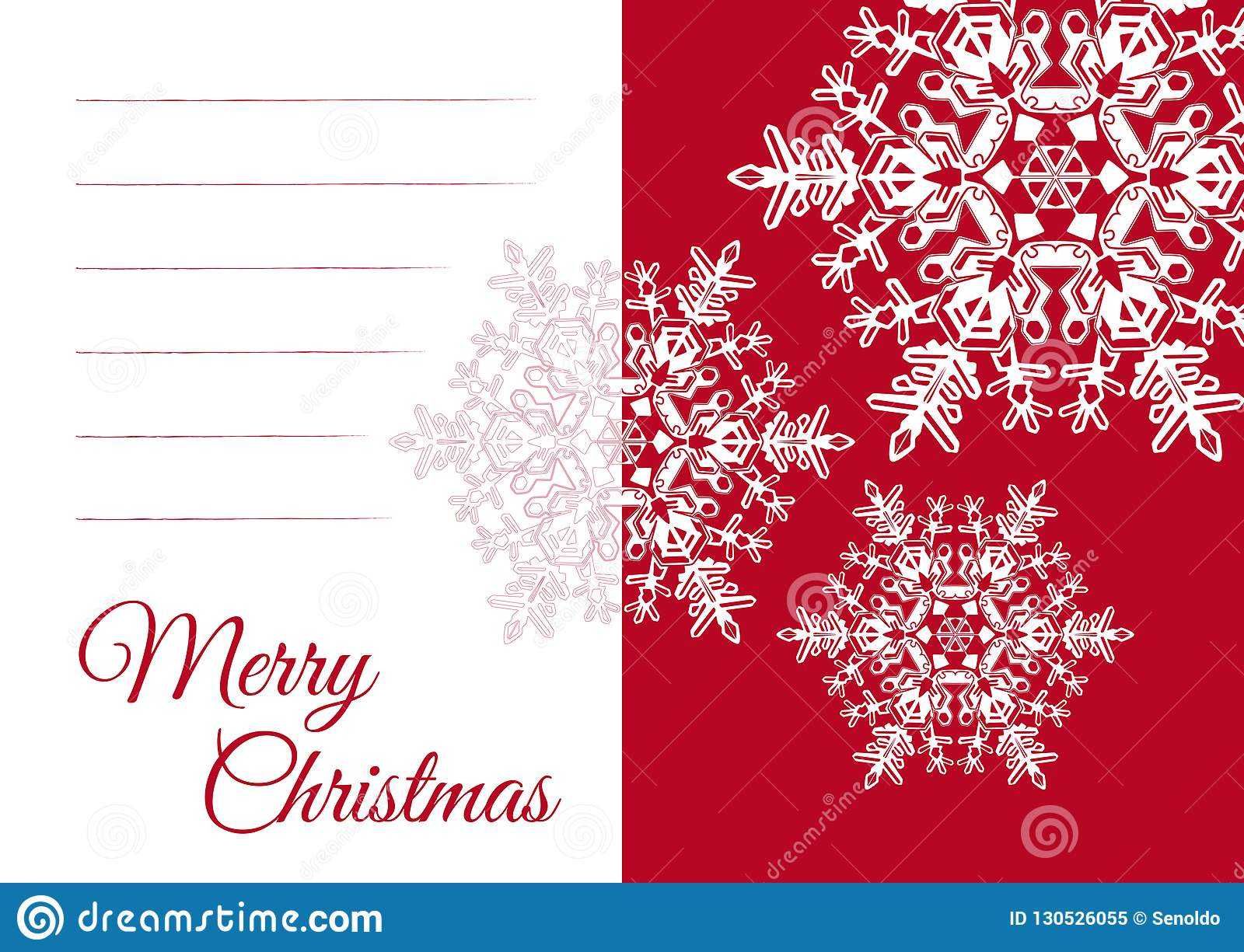 Christmas Greeting Card Template With Blank Text Field Stock In Free Printable Blank Greeting Card Templates