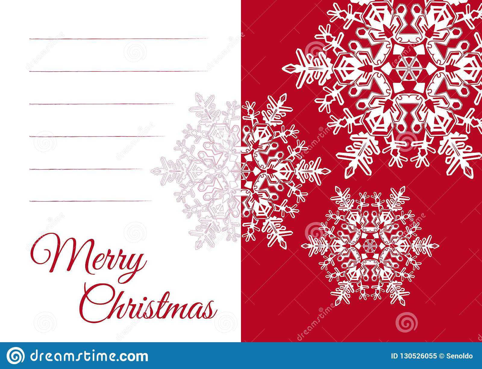 Christmas Greeting Card Template With Blank Text Field Stock Pertaining To Blank Christmas Card Templates Free