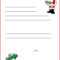 Christmas Letter Template – Calep.midnightpig.co With Blank Letter Writing Template For Kids