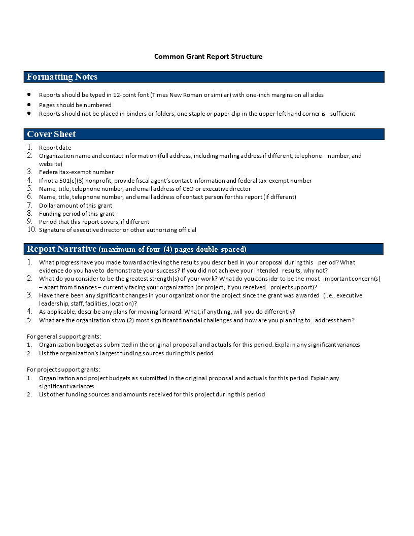 Common Grant Report | Templates At Allbusinesstemplates for Funding Report Template Common Grant Report | Templates At Allbusinesstemplates For Funding Report Template