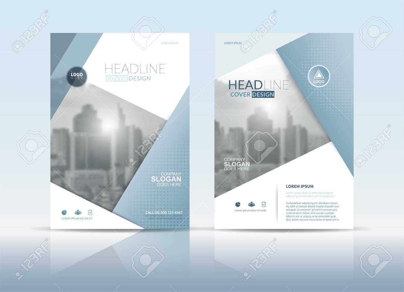 Cover Design Template, Annual Report Cover, Flyer, Presentation,.. Within Cover Page For Report Template