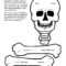 Crafty Symmetric Skeletons | Scholastic Within Skeleton Book Report Template