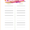 Cute Birthday Calendar Word Template For Girls : Vientazona For Bulletin Board Template Word