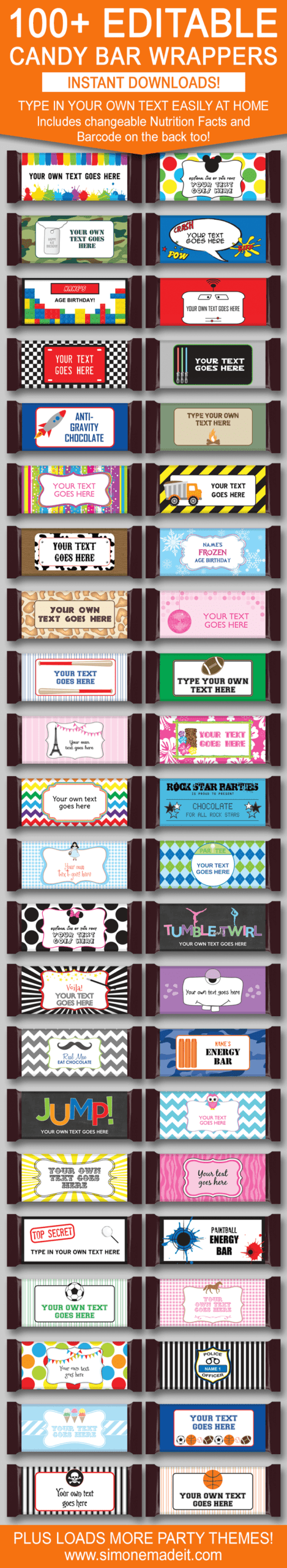 Diy Candy Bar Wrapper Templates | Party Favors | Chocolate Inside Blank Candy Bar Wrapper Template For Word