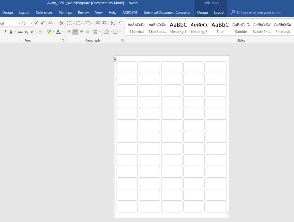 Diy Tutorial: How To Make Planner Stickers Using Microsoft With Microsoft Word Sticker Label Template