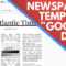 Editable Newspaper Template Google Docs – How To Make A Newspaper On Google  Docs Intended For Google Word Document Templates