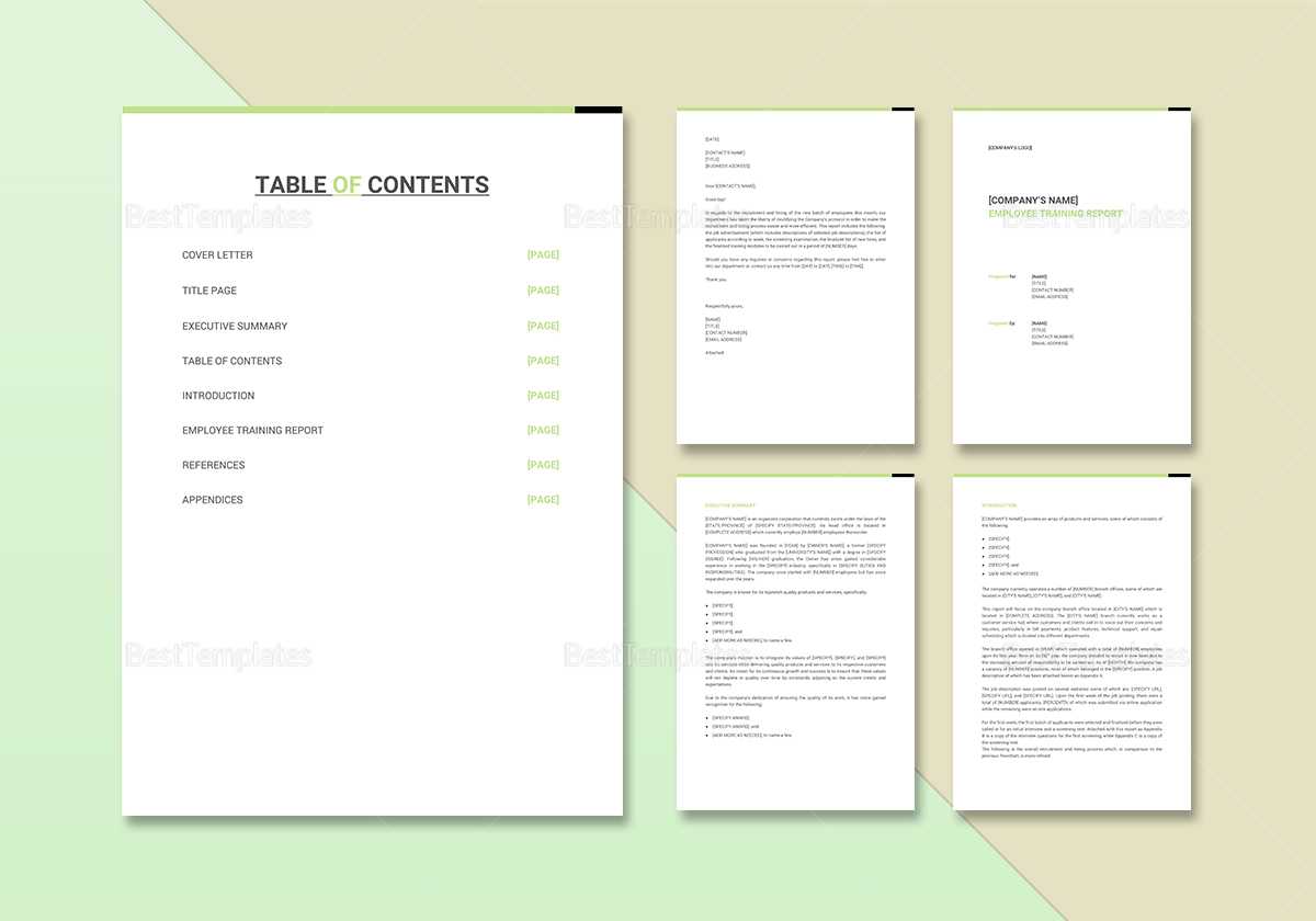 Employee Training Report Template – Calep.midnightpig.co Within Training Summary Report Template