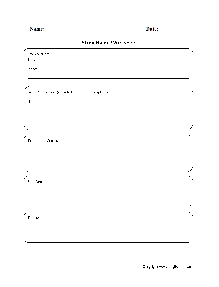 Englishlinx | Book Report Worksheets With Book Report Template Middle School