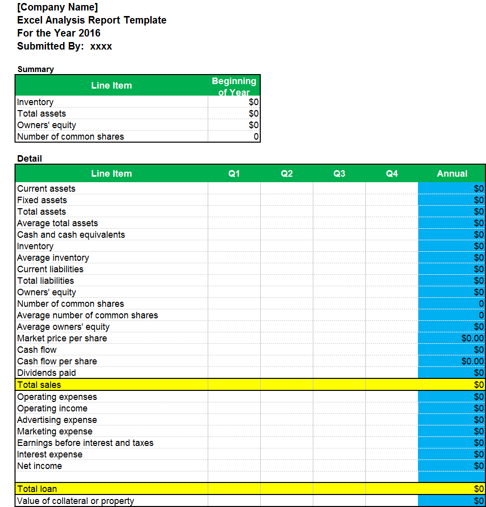 Excel Analysis Report Template – Excel Word Templates intended for Company Analysis Report Template Excel Analysis Report Template – Excel Word Templates Intended For Company Analysis Report Template