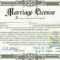 Fake Wedding License – Calep.midnightpig.co Inside Blank Marriage Certificate Template