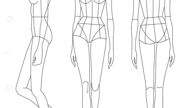 Fashion Model Sketch Template At Paintingvalley in Blank Model Sketch Template