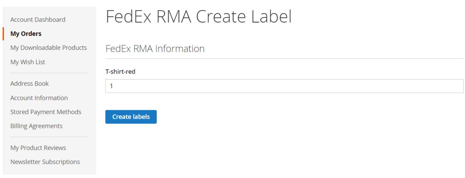 Fedex Shipping Manager Magento 2 Extension | Firebear Intended For Fedex Label Template Word