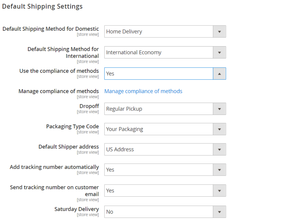 Fedex Shipping Manager Magento 2 Extension | Firebear With Fedex Label Template Word