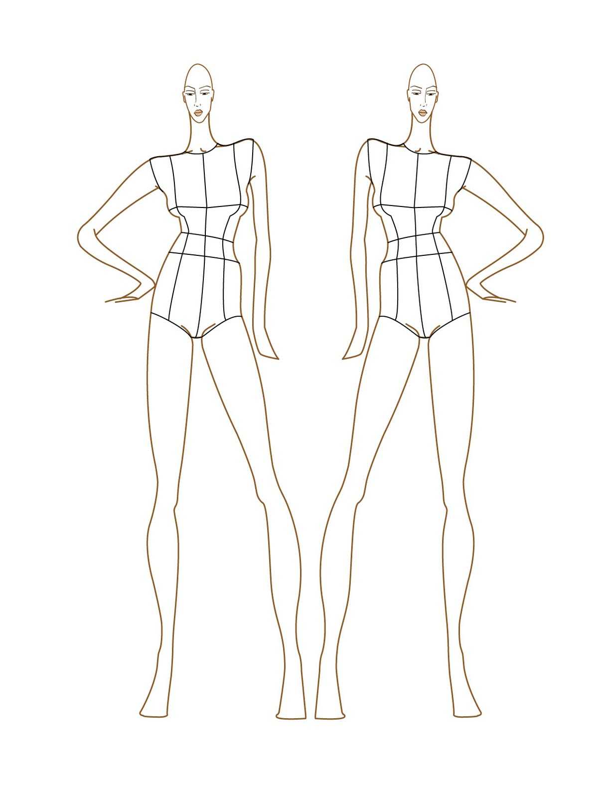 Female Blank Body Templates - Dalep.midnightpig.co intended for Blank Model Sketch Template Female Blank Body Templates – Dalep.midnightpig.co Intended For Blank Model Sketch Template