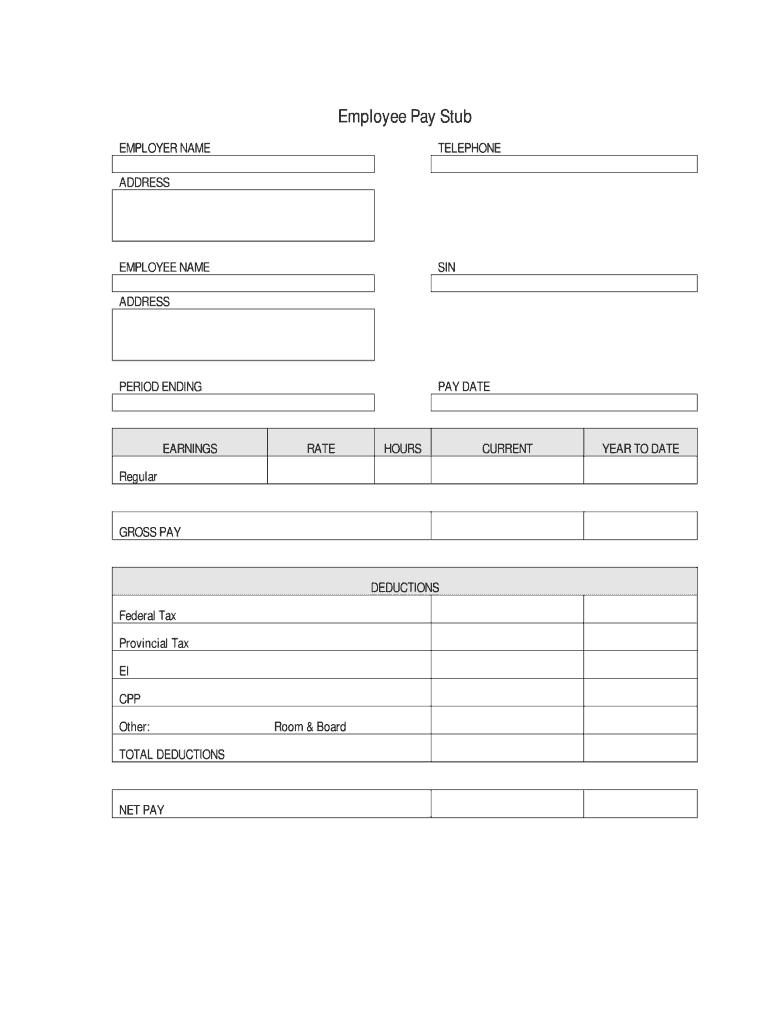 Fillable Pay Stub Pdf - Fill Online, Printable, Fillable regarding Pay Stub Template Word Document Fillable Pay Stub Pdf – Fill Online, Printable, Fillable Regarding Pay Stub Template Word Document