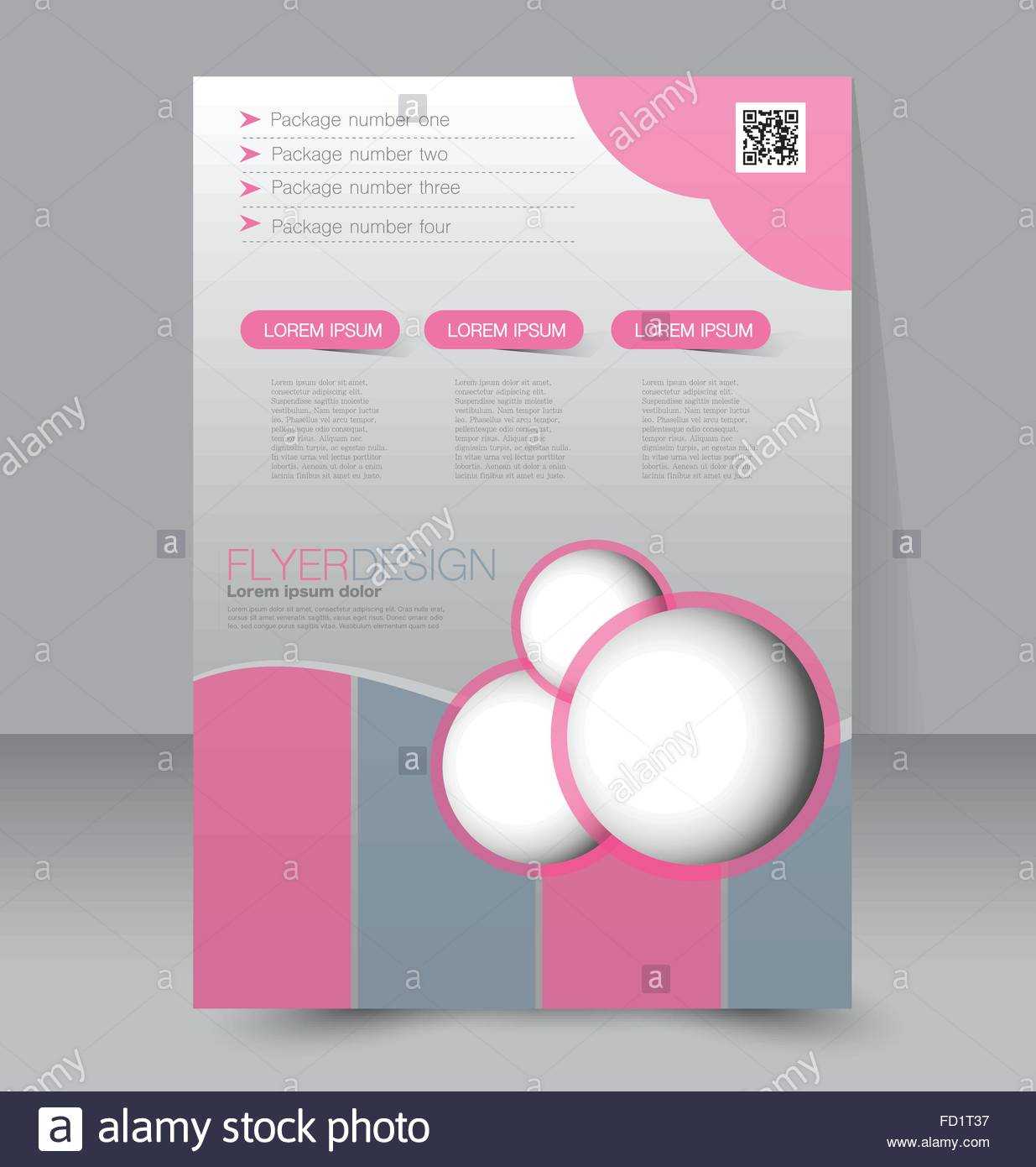 Flyer Design Template. Annual Report Cover. Brochure Throughout Noc Report Template