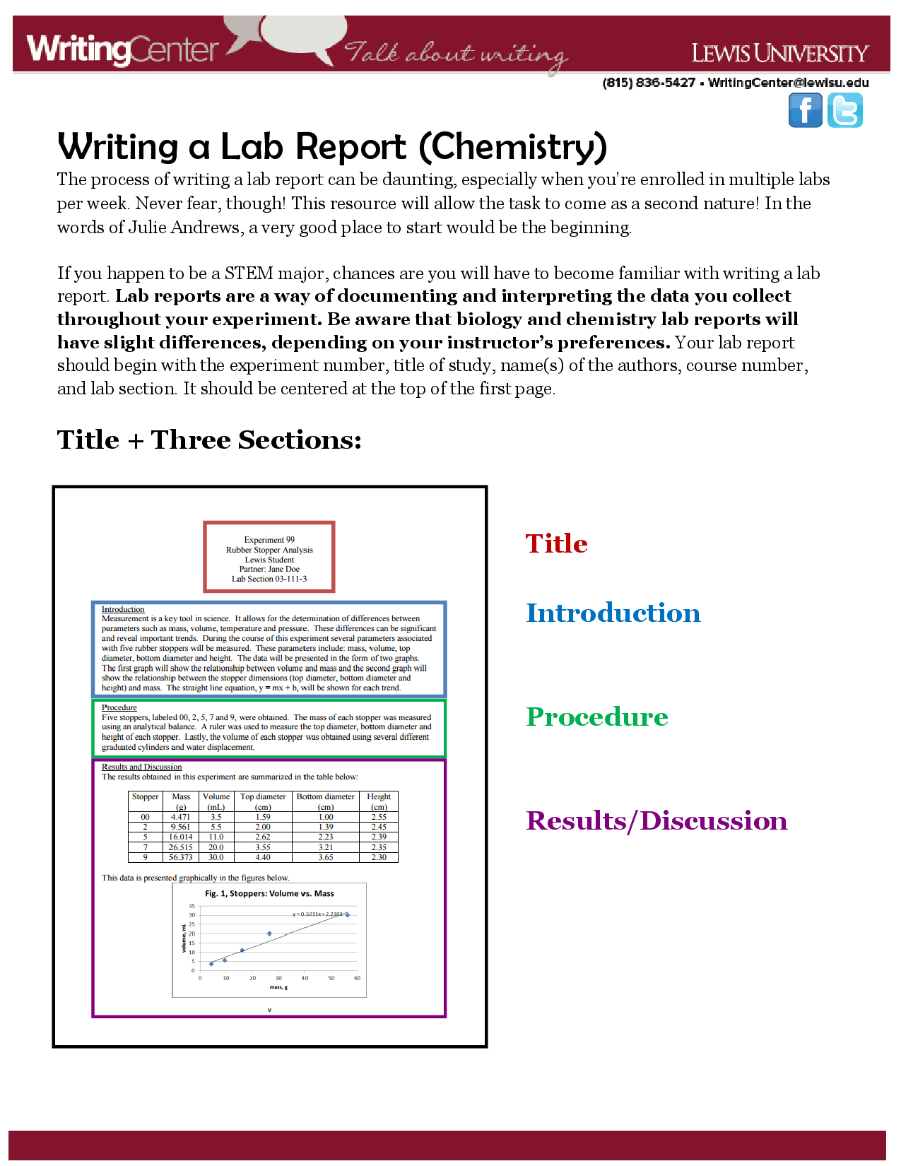 Formal Lab Report Example Chemistry – Docsity Pertaining To Chemistry Lab Report Template
