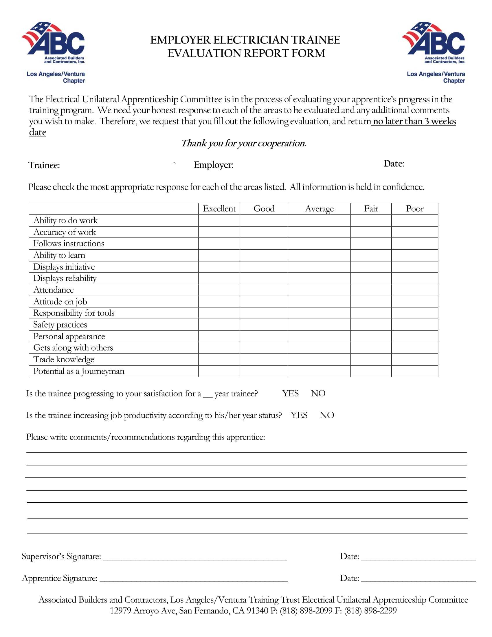 Free 14+ Trainee Evaluation Forms In Ms Word | Pdf with regard to Training Evaluation Report Template Free 14+ Trainee Evaluation Forms In Ms Word | Pdf With Regard To Training Evaluation Report Template