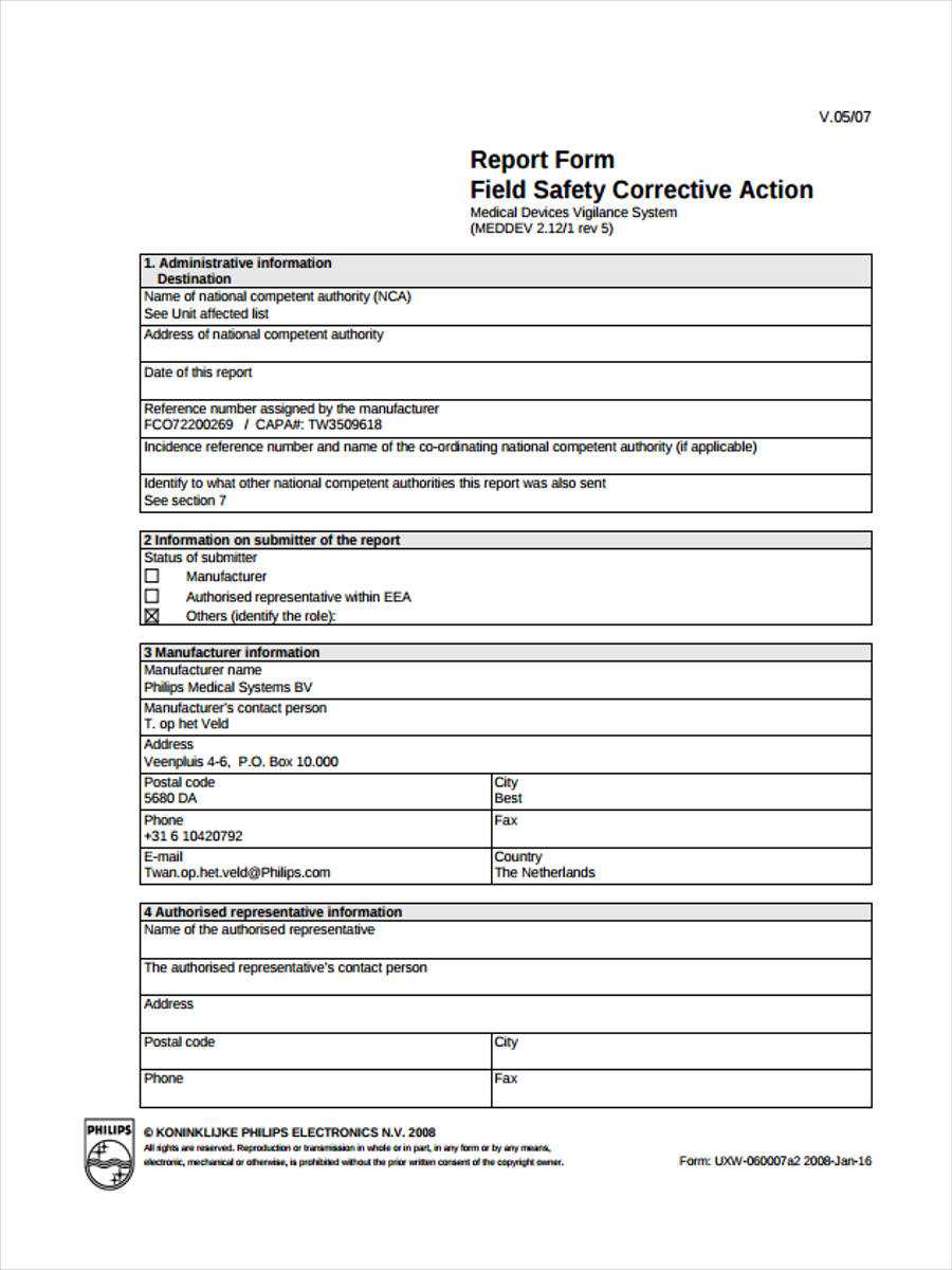 Free 23+ Corrective Action Form Examples In Pdf | Ms Word intended for Corrective Action Report Template Free 23+ Corrective Action Form Examples In Pdf | Ms Word Intended For Corrective Action Report Template