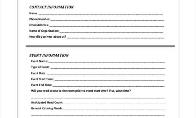 Free 7+ Sample Event Inquiry Forms In Ms Word | Pdf pertaining to Enquiry Form Template Word