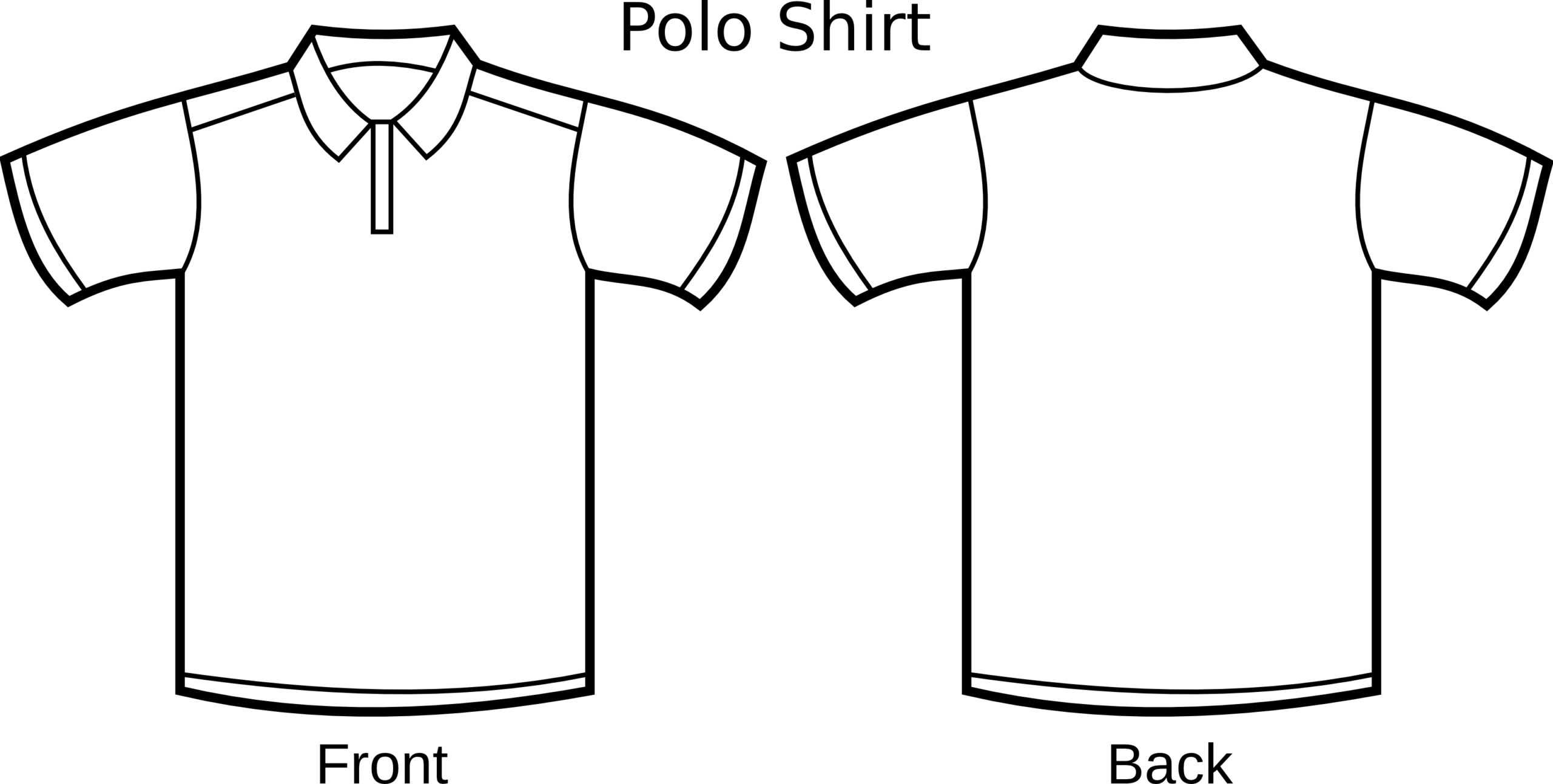 Free Blank T Shirt Outline, Download Free Clip Art, Free Intended For Printable Blank Tshirt Template