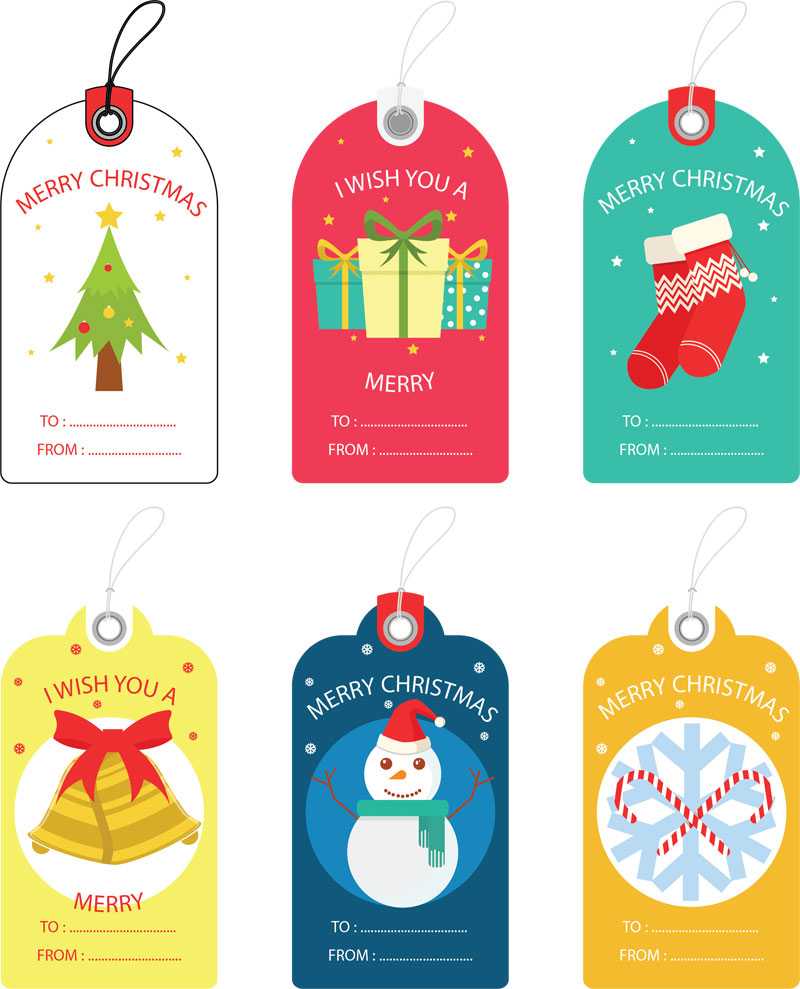 Free Christmas Gift Tag Templates - Editable & Printable intended for Free Gift Tag Templates For Word Free Christmas Gift Tag Templates - Editable & Printable Intended For Free Gift Tag Templates For Word