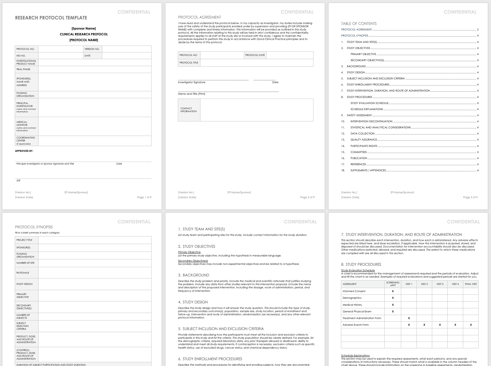 Free Clinical Trial Templates | Smartsheet Inside Intervention Report Template