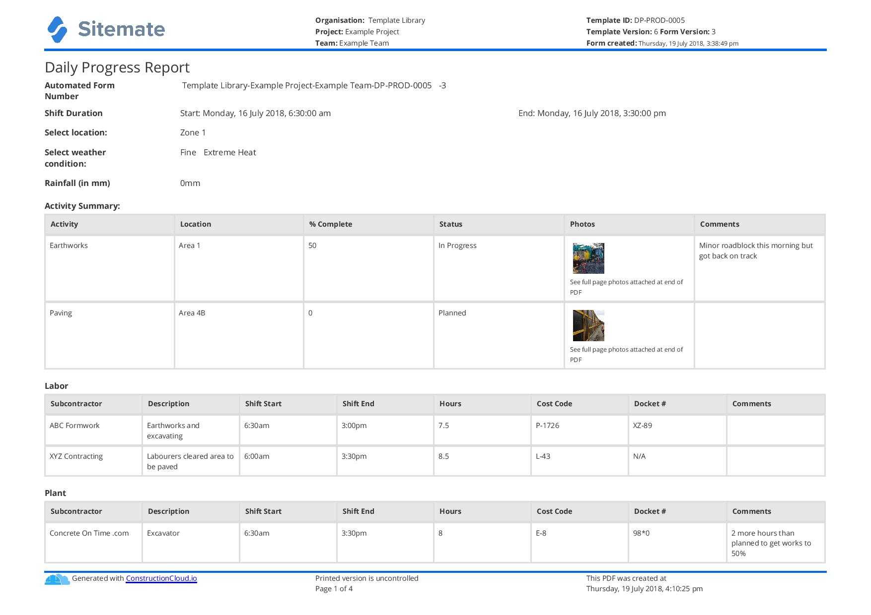 Free Construction Daily Report Template (Better Than Pdf in It Report Template For Word Free Construction Daily Report Template (Better Than Pdf In It Report Template For Word