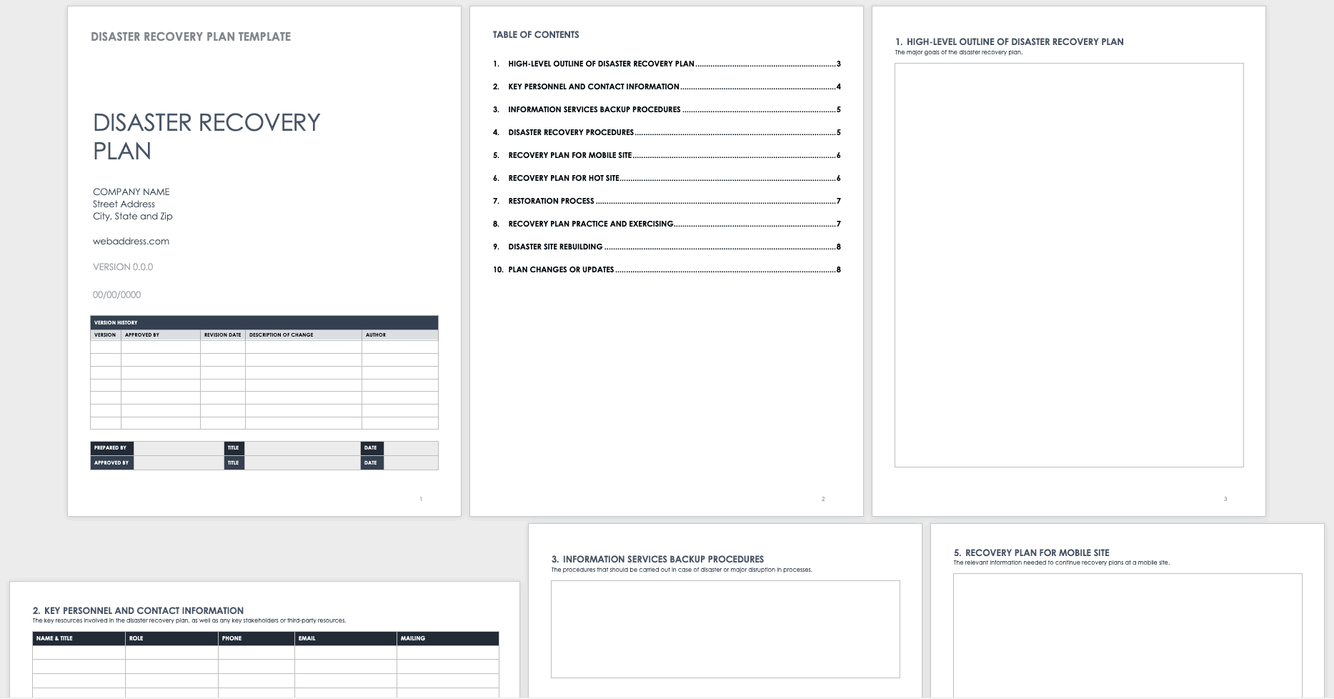 Free Disaster Recovery Plan Templates | Smartsheet Intended For Dr Test Report Template