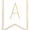 Free Printable Banner Letters Template – Letter Png Gold Within Free Printable Party Banner Templates