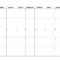Free Printable Blank Calendar Templates – Dalep.midnightpig.co Intended For Blank Calender Template
