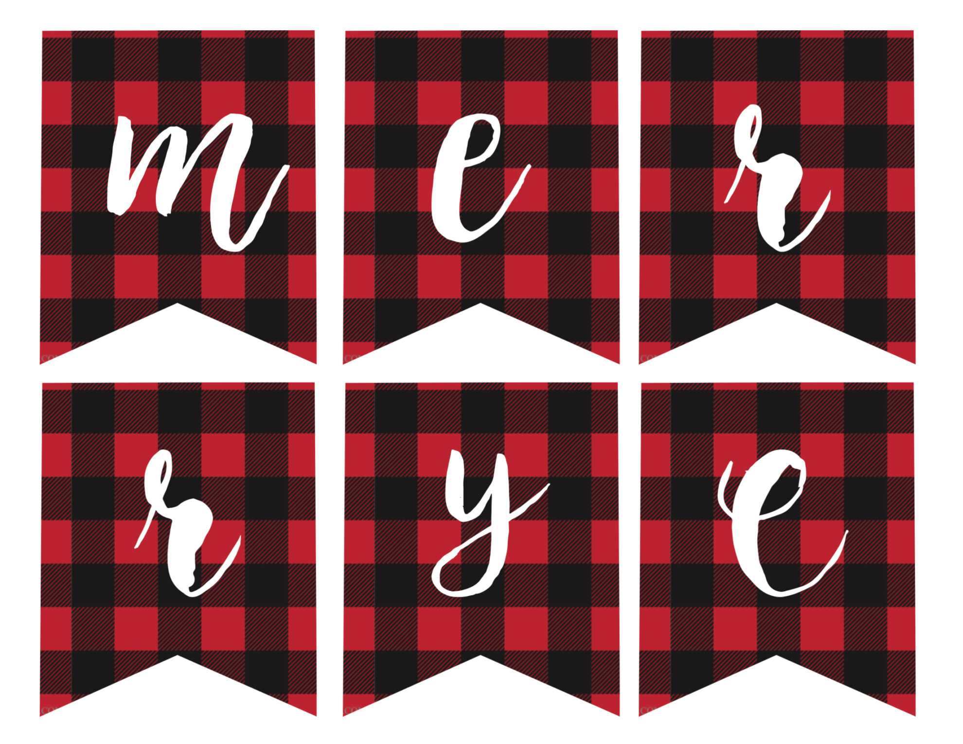 Free Printable Merry Christmas Banner – Paper Trail Design For Merry Christmas Banner Template