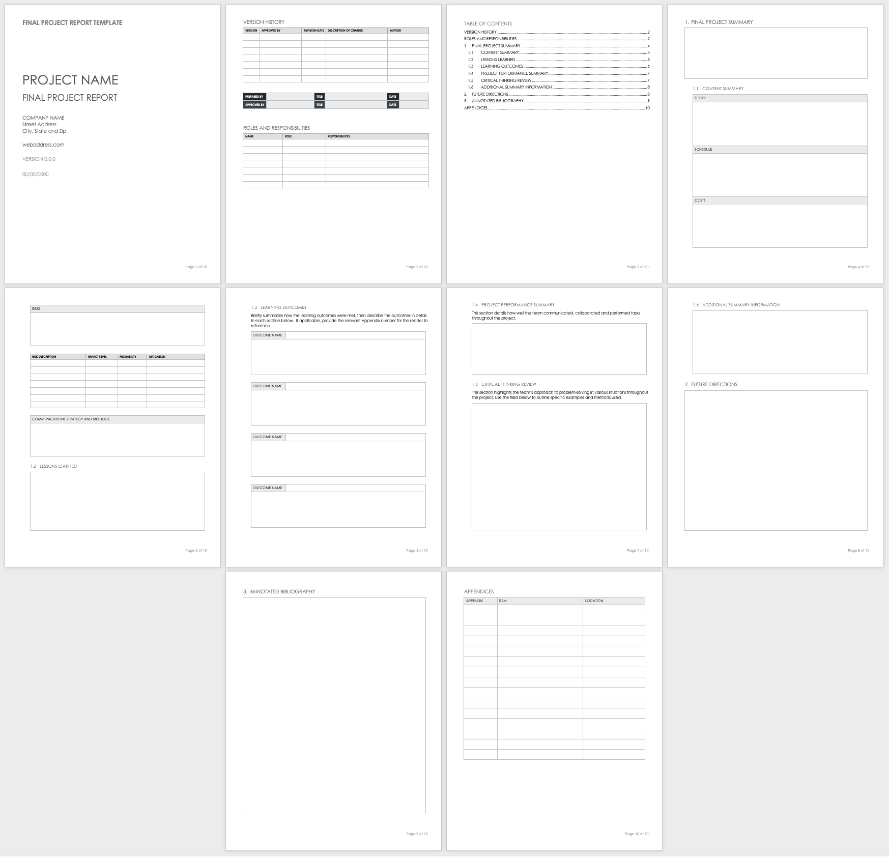 Free Project Report Templates | Smartsheet within It Report Template For Word Free Project Report Templates | Smartsheet Within It Report Template For Word