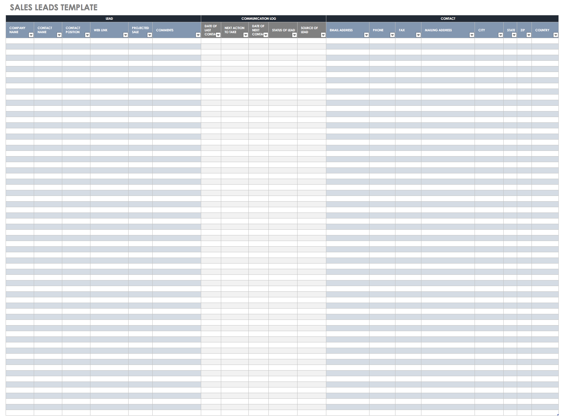Free Sales Pipeline Templates | Smartsheet in Sales Lead Report Template Free Sales Pipeline Templates | Smartsheet In Sales Lead Report Template