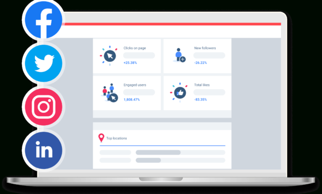 Free Social Media Reporting Template | Whatagraph with Free Social Media Report Template
