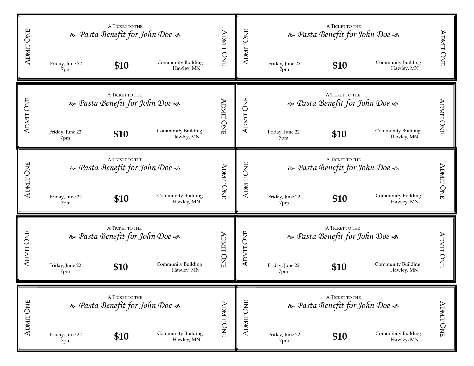 Free Ticket Templates, Download Free Clip Art, Free Clip Art Intended For Blank Parking Ticket Template
