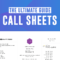 Free Tv & Film Call Sheet Templates: Make A Pro Callsheet In Intended For Film Call Sheet Template Word